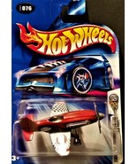 2004 Hot Wheels #076 First Editions 76/100 : Madd Propz Red - C2719 &#39;03 - $85.67 MXN