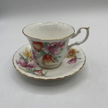 Royal Albert Tea Cup And Saucer 1993 Samba England Tea Dance Series - £15.25 GBP