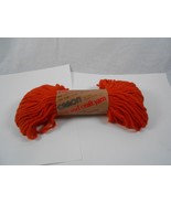 Caron Heavy Rug Yarn Burnt Orange 0012 70 Yards 1 skein 3ply - $125.82 MXN
