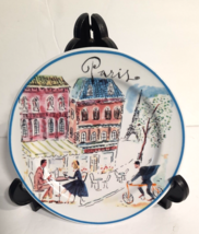 Rosanna Paris Cafe  Plate - Made In Italy 5 1/2&quot; diameter French decor - £7.94 GBP
