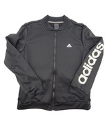 Adidas Black Zip Up Sweater Jacket Women’s Climawarm Sz L - £22.59 GBP