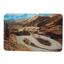 Postcard Hairpin Turns On The Million Dollar Highway Red Mountain Pass Chrome - £5.54 GBP