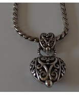 Jewelry-SKU#33/Necklace Brighton Bibi Heart Necklace Sterling Silver - L... - $36.00