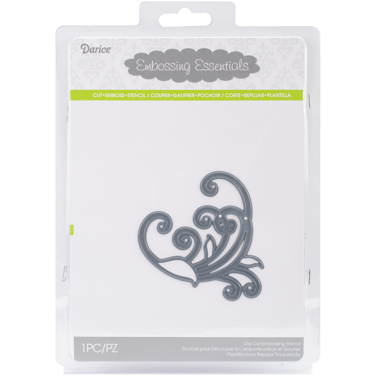 Embossing Essentials Dies Swirl Corner - $30.68