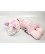 Warmies Pink Unicorn Neck Wrap Plush Heatable Lavender Scented - $15.83