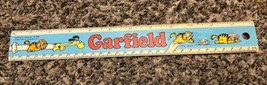 Vintage 1978 GARFIELD & ODIE School Ruler Jim Davis United Feature Comic Strip - $8.90