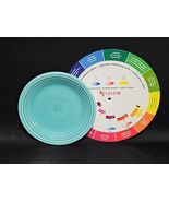 Fiesta Saucer Turquoise Blue 6 Inch Homer Laughlin USA Classic Vintage Look - $27.93 CAD