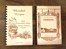2 Tennessee Cookbooks! Madison &amp; Cleveland TN Bethlehem Youth Center/Senior Ctr. - £20.28 GBP