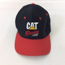 CAT Racing Black Red 100% Cotton Snapback Adj Baseball Cap Ball Hat - £14.13 GBP