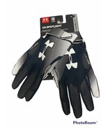 NWT $45 Under Armour UA Spotlight Football Receiver Gloves XL - $430.99 MXN