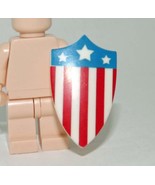 Minifigure Custom Toy USA American Shield Captain America - £1.42 GBP