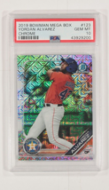 2019 Bowman Mega Box Yordan Alvarez Chrome PSA 10 Gem Mint #123 - $209.87