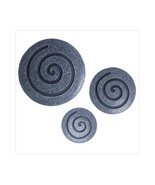 21 in. x 19 in. Sandstone Fine Polished Round Wall Decor -Pack of 2 - $6,184.29 MXN