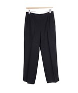 Kasper Dress Pants 6 Womens Black Lined Pleated Career Casual Classic Si... - $17.68