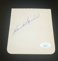 Hank Bauer Pete Reiser Autographed Album Page JSA COA YANKEES DODGERS - £21.89 GBP