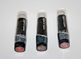 Wet n Wild Silk Finish Lipstick #560B ;#533D &amp; #532E Lot Of 3 Sealed - $10.44