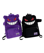 Gengar Pokemon Backpack Plush Large School Bag Cartoon Kawaii Anime Tren... - $32.90
