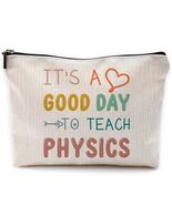 NEGIGA Physics Teacher Makeup Bag Travel Cosmetic Pouch Zipper Case - €9,82 EUR