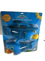 Sunny Patch Melissa &amp; Doug Spark Shark Fish Hunt Pool Toy New - £16.02 GBP