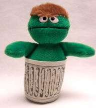 Applause Sesame Street OSCAR THE GROUCH 5&quot; Plush STUFFED ANIMAL Toy 1995 - $18.32