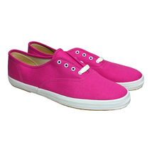 KEDS Champion Oxford Bright Pink Canvas Walking Shoes Size 9.5 New with Box  - £23.35 GBP