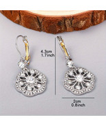 Vintage Floral Drop Earrings for Women  Perfect Gift - $20.31
