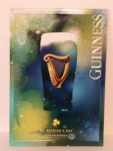 New Guinness Stout St Patricks Day Harp Draft Beer Tin Tacker Sign - £26.16 GBP