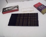 Vtg Box of 12 Venus Indelible Copying Pencils No 3 Med. 165 American Pen... - $29.69