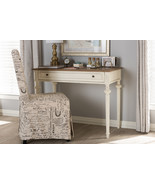 Gosford Weathered Oak and Whitewash Writing Desk - $7,046.81 MXN