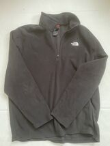 The North Face Lightweight Black 1/4 Zip Pullover Mens XL - $29.64