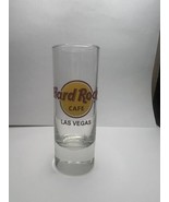 Hard Rock Cafe Las Vegas Shooter Glass 4&quot; Shot Glass Barware - £5.50 GBP