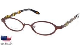 NEW VANNI V9500 C306 MATTE BROWN/RED EYEGLASSES GLASSES 43-18-135 B24mm ... - $48.98