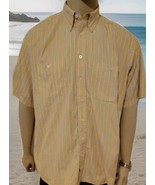 Nice Roundtree And Yorke Short Sleeve Button Up Shirt Men’s XL - $278.56 MXN