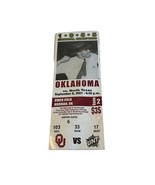 2001 Oklahoma Sooners Univ. North Texas Roy Williams Ticket Stub OU Norman - $12.00