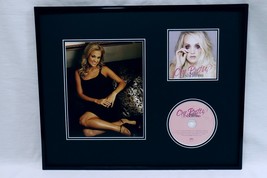 Carrie Underwood Framed 16x20 Photo &amp; Cry Pretty CD Display - £62.29 GBP