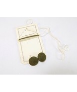 2 VINTAGE BUTTONS CADILLAC HANDMADE IN ITALY 100% VIRGIN WOOL ROUND GREE... - $1.88 CAD