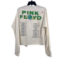 Daydreamer Pink Floyd Tie Front Back Print Shirt Jacket Small - £52.69 GBP