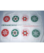 Springs Industries 7876 Homespun Holiday Ornaments Fabric Christmas Snow... - $16.61