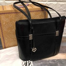 Brighton Berkeley black shoulder bag w/ dustbag &amp; original box msrp $290 - £90.53 GBP