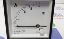 Celsa VDE Reg. Nr. 605 Amperemeter Panel VDE 605 Amperemeter - £155.91 GBP