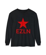 EZLN Flag - Zapatista long sleeve shirt - £25.94 GBP