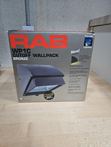 RAB WP1C Cutoff Wallpack Bronze Factory Sealed Box Friendly Lighting 120V - $88.48