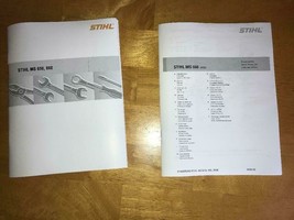 MS 660 MS660 STIHL Chainsaw Service Workshop Repair &amp; Parts List Diagram... - $27.71