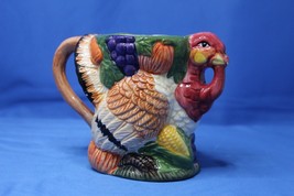Turkey Gravy Cream Pitcher Ceramic Pours out the Beak Vintage 1996 Jay I... - £8.78 GBP