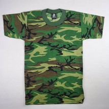 Jr G.I. Kids Size Large Green Woodland Camo Military Style T Shirt - £6.25 GBP