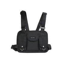 Techwear Chest Rig Bag Men Hip Hop Streetwear Cool Bag Functional HGUL Sling Pac - £104.78 GBP