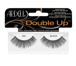 Ardell Professional Double Up Eye Lashes 1 Pack 204 Black  NEW - $9.42