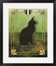 Art Deco Cat 1 Framed Fine Art Print by Art Deco Designs - £302.89 GBP