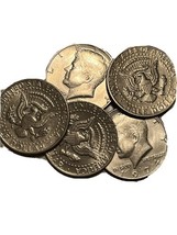 US Coins 1971-1977 Kennedy Half Dollars Circulated Sold Per Coin - $1.24