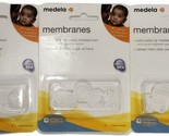 Medela Spare Membranes For Medela Breast Milk Pumps Made Without BPA Lot... - $15.83
